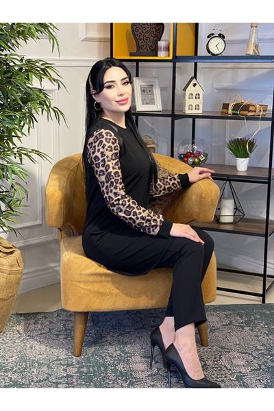 Kol Leopar Tunik 722 Siyah