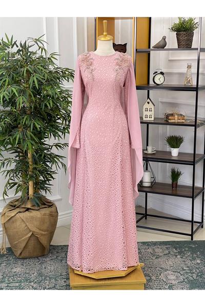 Kol Pelerim Pile Abiye 8697 Purdra
