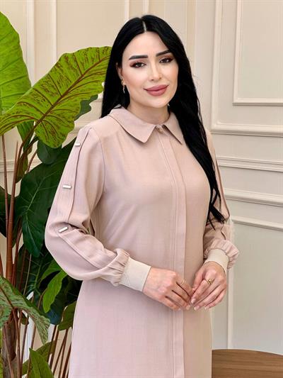 Kol Ribana Spor Pardesü 498 T-25 Bej