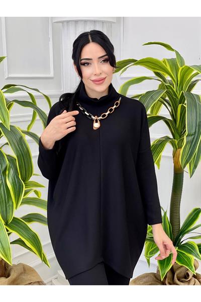 Kolyeli Spor İkili Takım 7070 Siyah