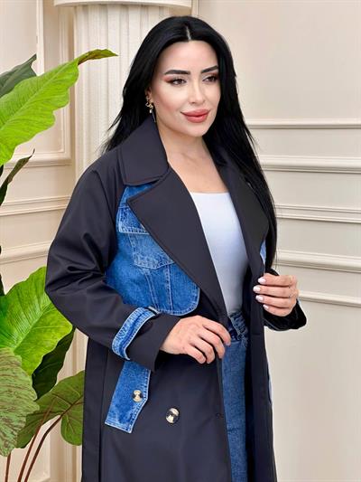 Kot Cepkenli Trenç 552 t-24 Siyah