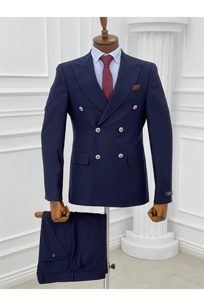 Kruvaze Takım Elbise 1867 Lacivert