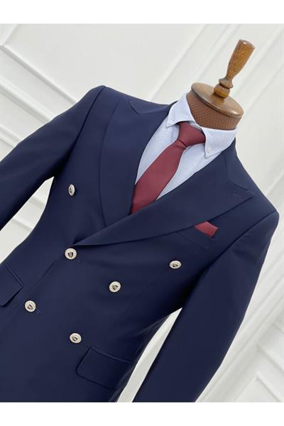 Kruvaze Takım Elbise 1867 Lacivert