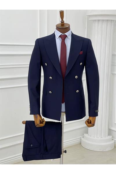 Kruvaze Takım Elbise 1867 Lacivert