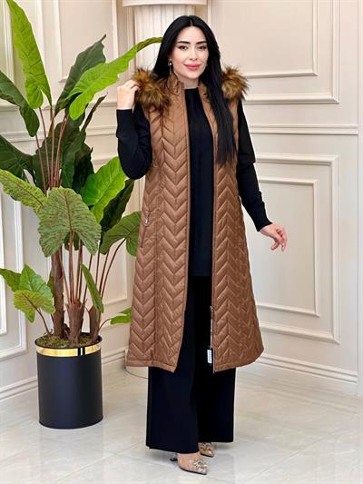 Ara Boy Şişme Yelek 6109 t-24 Taba