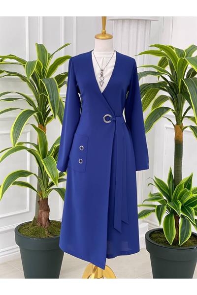 Kuş Gözü Bağlama Giy-Çık 4002 Saks
