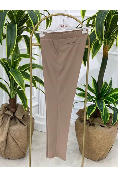 Lastikli pantolon 209 Vizon