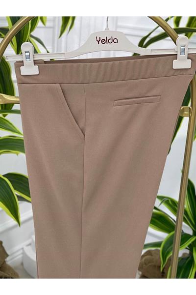 Lastikli pantolon 209 Vizon