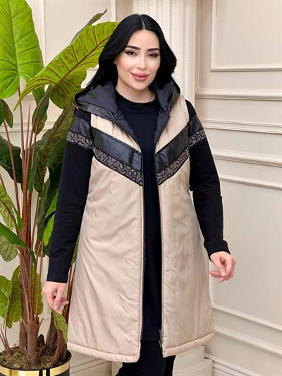 Leopar Taşlı Üçlü Spor Takım 18690 t-24 Bej