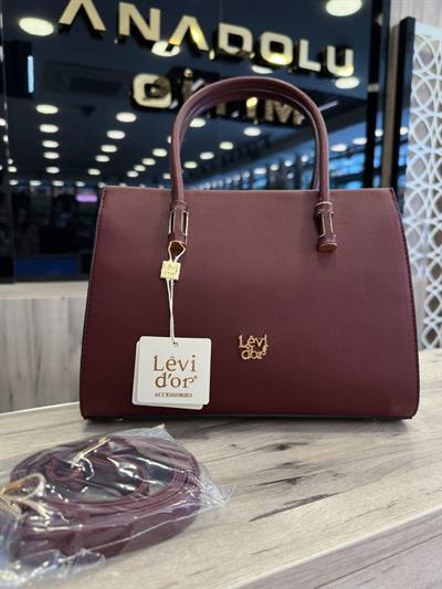 Levidor Çanta 930156 T-25 Bordo