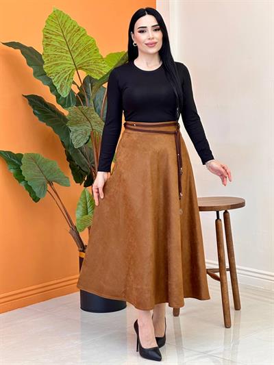Mevlana Süet Etek 9023 T-25 Taba