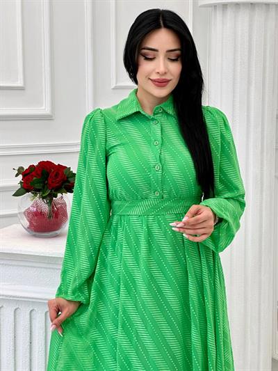 Miss İndigo Elbise 1311 T-24 Yeşil