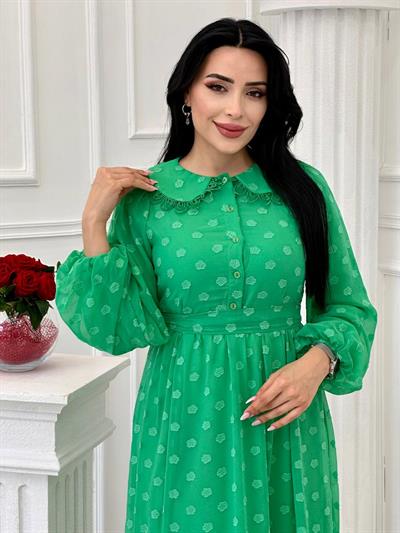 Miss İndigo Elbise 1318 T-24 Yeşil