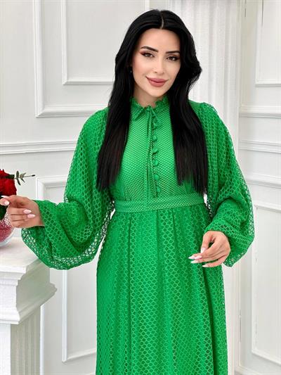 Miss İndigo Elbise 1329 T-24 Yeşil