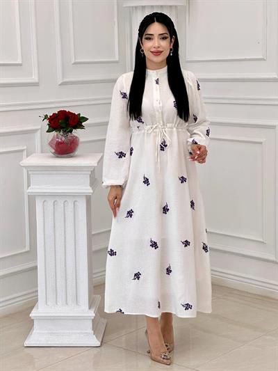 Miss İndigo Elbise 1332 T-24 Mor