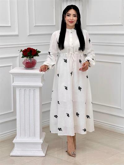 Miss İndigo Elbise 1332 T-24 Siyah