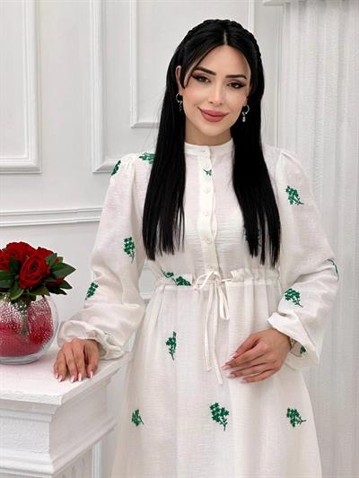 Miss İndigo Elbise 1332 T-24 Yeşil