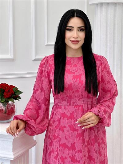 Miss İndigo Elbise 1354 T-24 pembe