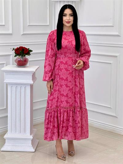 Miss İndigo Elbise 1354 T-24 pembe