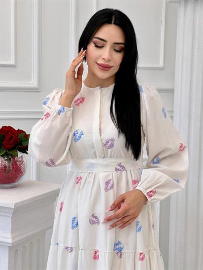 Missindigo Elbise 1325 T-24 Lila