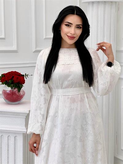 Missindigo Elbise 1333 T-24 Beyaz