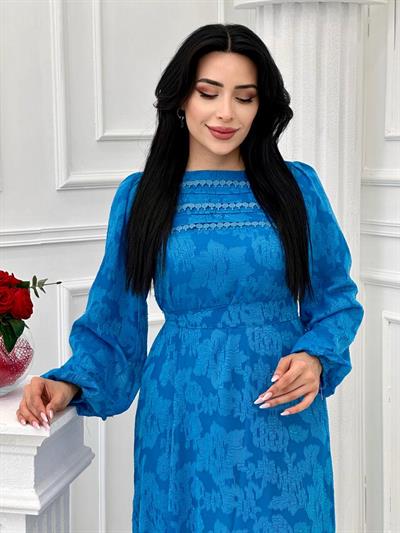 Missindigo Elbise 1333 T-24 Mavi