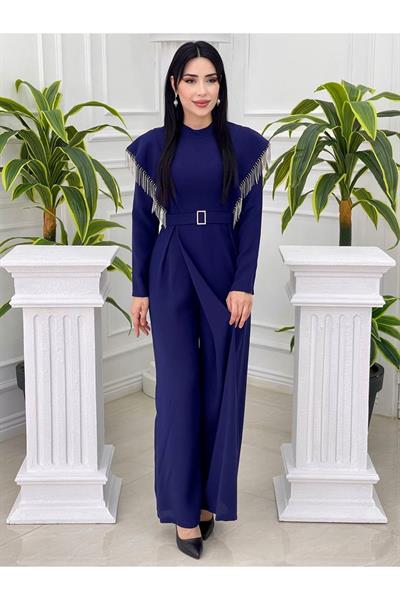 Omuz Saçak Taş Tulum 3740 Saks