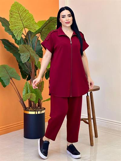 Omuz Taş Apolet Oyşo Takım 1106 T-25 Bordo