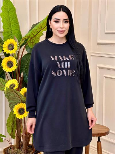 Önü Payet İşleme Modal Takım 14300 T025 Siyah