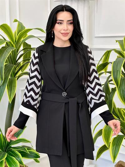 Organize Kol Üçlü Takım 902 t-24 Siyah