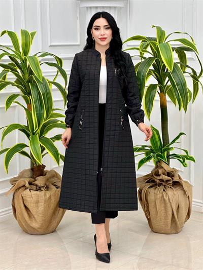 Organze Armalı Kap 3176 Siyah