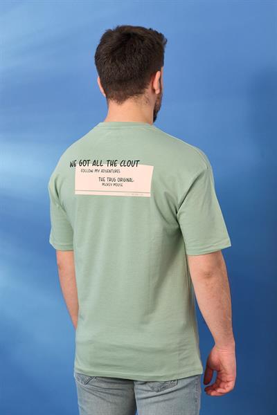 Oversize Tshirt 3504 Mint yeşili