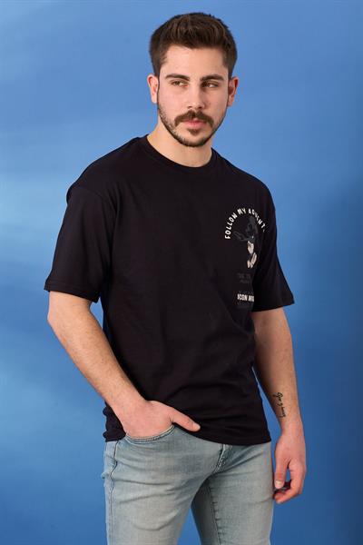 Oversize Tshirt 3504 Siyah