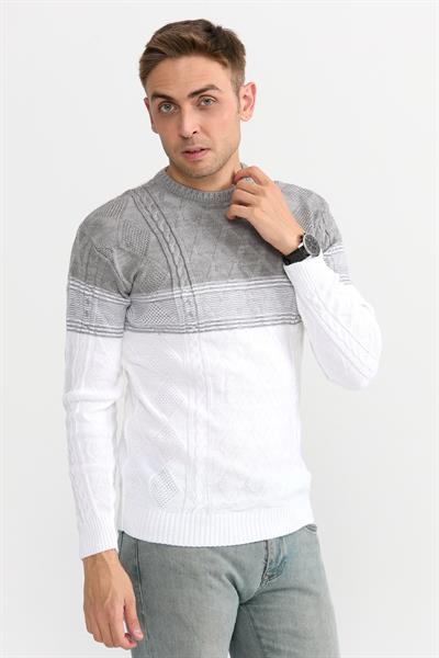 Pamuk Kazak 1025 Beyaz