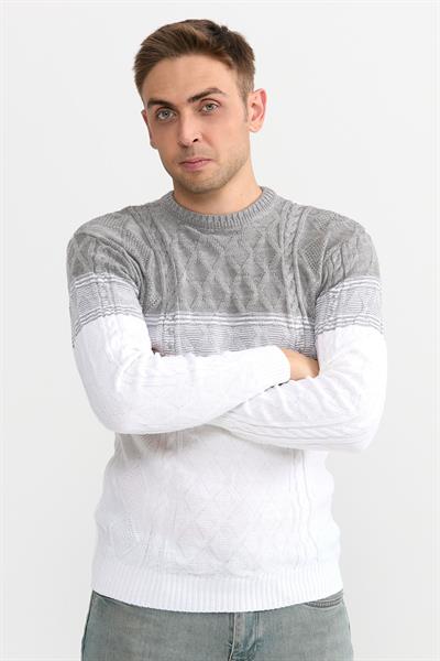 Pamuk Kazak 1025 Beyaz