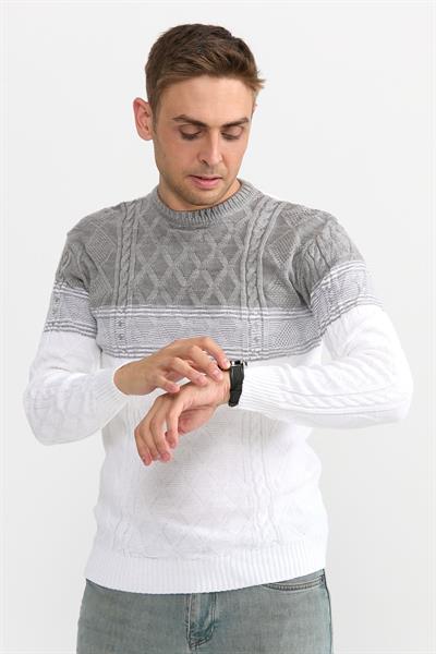 Pamuk Kazak 1025 Beyaz