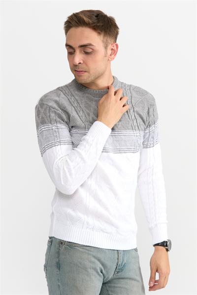 Pamuk Kazak 1025 Beyaz