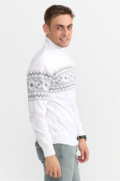 Pamuk Kazak 1028 Beyaz