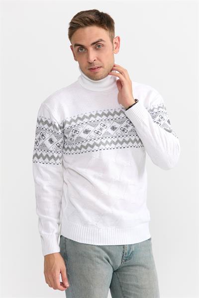 Pamuk Kazak 1028 Beyaz