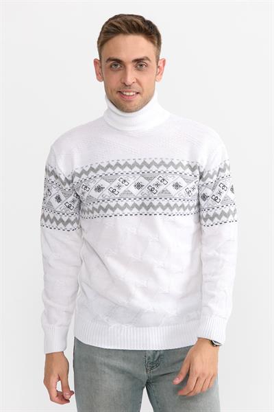 Pamuk Kazak 1028 Beyaz