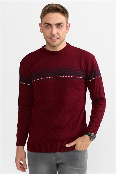 Pamuk Kazak 1052-Bordo