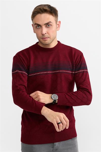 Pamuk Kazak 1052-Bordo