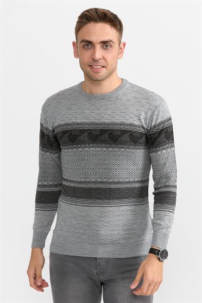 Pamuk Kazak 1068 Gri