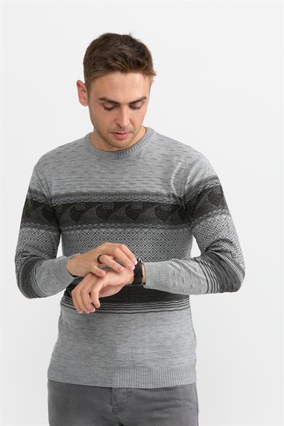 Pamuk Kazak 1068 Gri