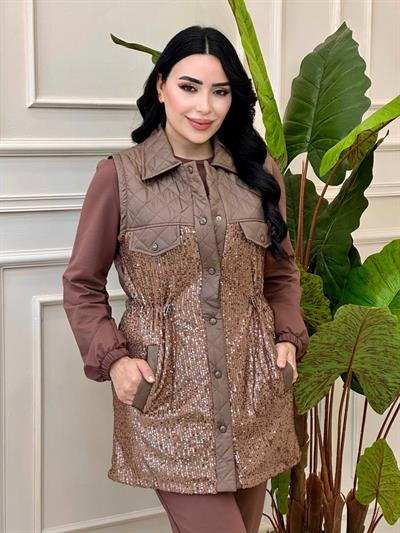 Payet İşleme Kapitone Takım 18802 t-24 Kahverengi