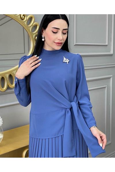 Pilise Etekli Takım 8088 İndigo Mavi