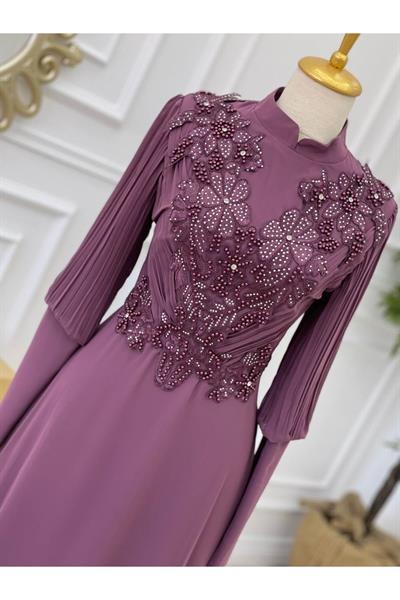 Pilise Kol Abiye 3077 Rose
