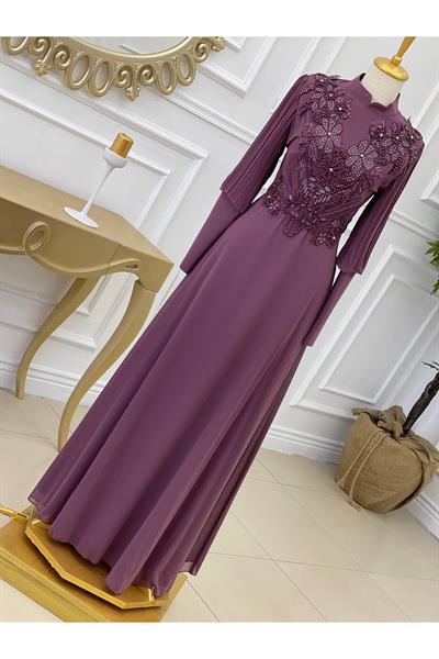 Pilise Kol Abiye 3077 Rose