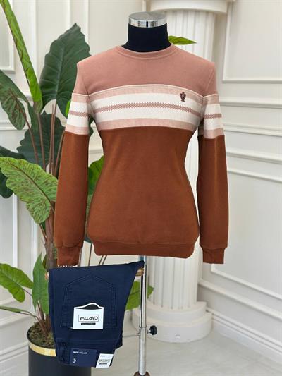 Polen İşleme Sweat 0002 T-24 Kiremit