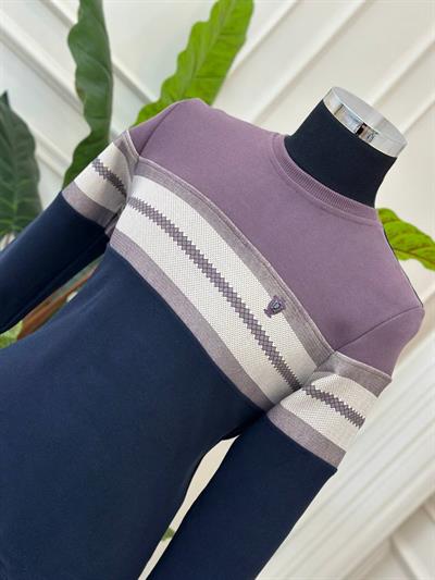 Polen İşleme Sweat 0002 T-24 Vişne